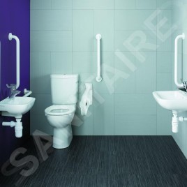 Ideal Standard Contour 21 - Barre d’appui, 600 mm, acier inox S6454MY