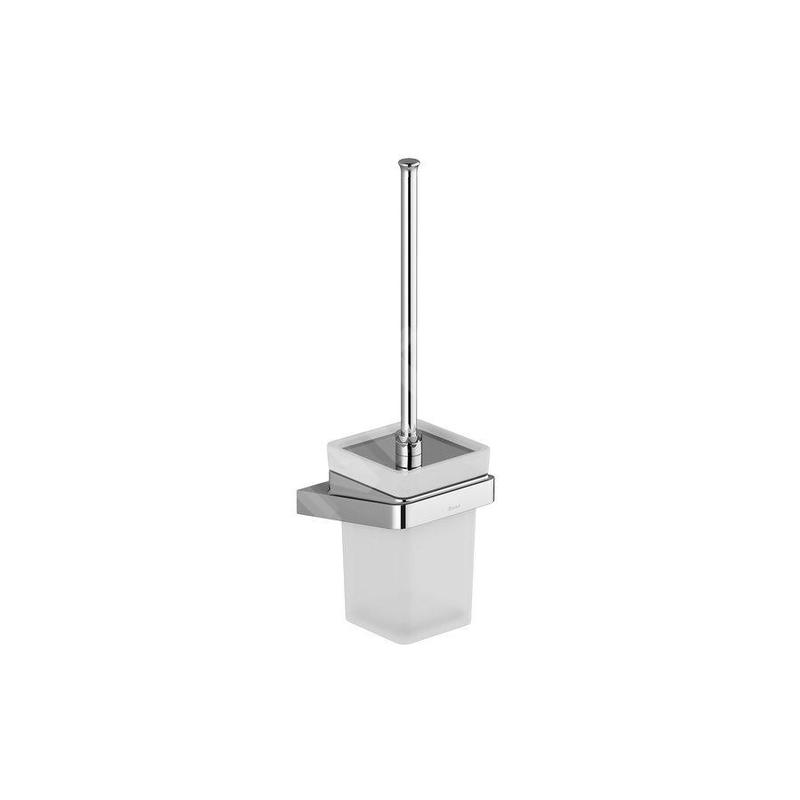Ravak 10° - Brosse WC avec support, chrome / verre X07P330 Ravak 10° - Brosse WC avec support, chrome / verre X07P330