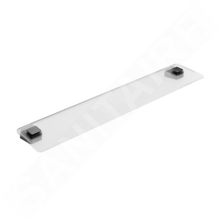 Ravak 10° - Étagère, longueur 600 mm, noir / verre X07P567