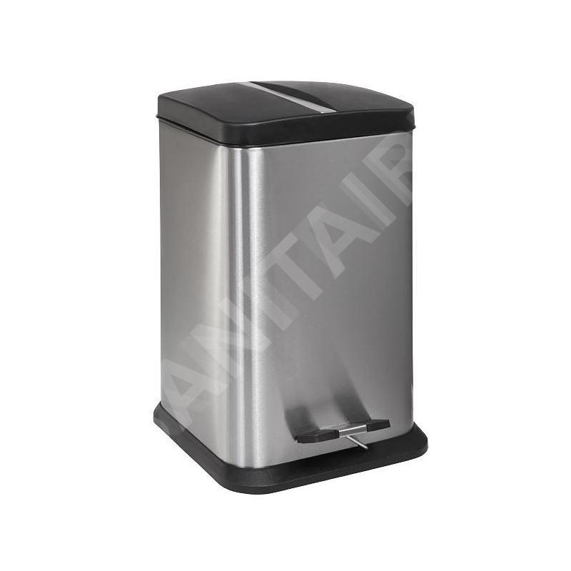 Sanela Poubelles en inox - Poubelle en inox, 6 litres, mat SLZN 78X