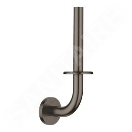 Grohe Essentials - Porte-papier de rechange, graphite foncé brossé 40385AL1