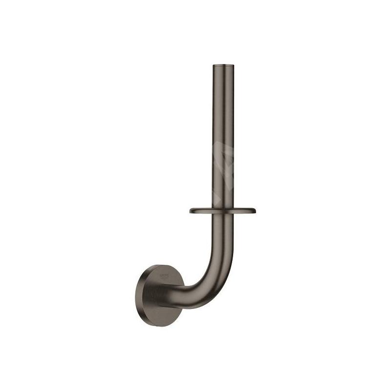 Grohe Essentials - Porte-papier de rechange, graphite foncé brossé 40385AL1