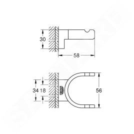 Grohe Selection - Crochet double, Warm Sunset 41049DA0