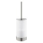 Grohe Selection - Brosse de toilette avec support mural, verre/supersteel 41076DC0