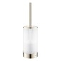 Grohe Selection - Brosse de toilette avec support mural, verre/nickel poli 41076BE0