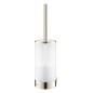 Grohe Selection - Brosse de toilette avec support mural, verre/nickel poli 41076BE0