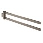 Grohe Selection - Porte-serviettes double, rotatif, Hard Graphite brossé 41063AL0