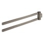 Grohe Selection - Porte-serviettes double, rotatif, Hard Graphite brossé 41063AL0