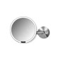 Simplehuman Miroirs cosmétiques - Miroir de maquillage avec éclairage LED, inox mat ST3003 Simplehuman Miroirs cosmétiques - Miroir de maquillage avec éclairage LED, inox mat ST3003