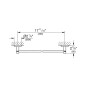Grohe Essentials - Porte-serviette, supersteel 40688DC1