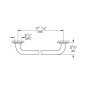 Grohe Essentials - Poignée de bain, supersteel 40793DC1