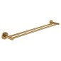 Grohe Essentials - Porte-serviettes à deux bras, Cool Sunrise brossé 40802GN1