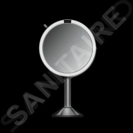 Simplehuman Miroirs cosmétiques - Miroir cosmétique avec éclairage LED, inox brossé ST3024