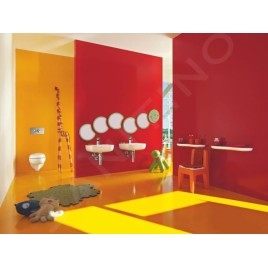 Laufen Florakids - Tablette en céramique, 550 mm, blanc H8770310000001