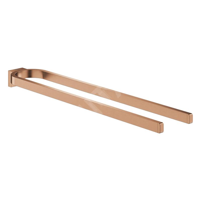 Grohe Selection - Porte-serviettes double, Warm Sunset brossé 41059DL0