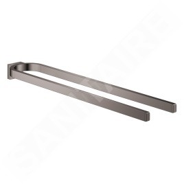 Grohe Selection - Porte-serviettes double, Hard Graphite 41059A00