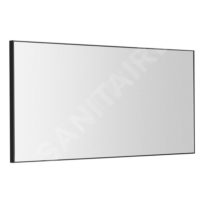 Sapho Miroirs - Miroir Arowana dans un cadre, 1000x500 mm, noir mat AWB1050 Sapho Miroirs - Miroir Arowana dans un cadre, 1000x500 mm, noir mat AWB1050