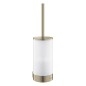 Grohe Selection - Brosse de toilette avec support mural, verre/nickel brossé 41076EN0
