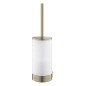 Grohe Selection - Brosse de toilette avec support mural, verre/nickel brossé 41076EN0