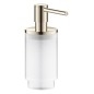 Grohe Selection - Distributeur de savon liquide, verre/nickel poli 41028BE0