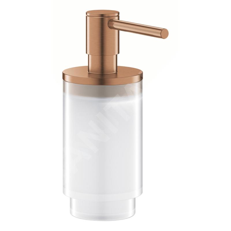 Grohe Selection - Distributeur de savon liquide, verre/Warm Sunset brossé 41028DL0