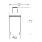 Grohe Selection - Distributeur de savon liquide, verre/nickel brossé 41028EN0
