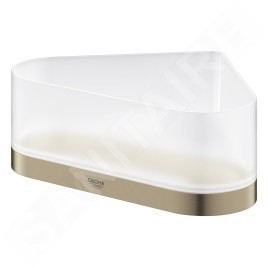 Grohe Selection - Tablette de douche, avec support, d'angle, nickel brossé 41038EN0