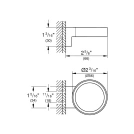 Grohe Selection - Porte-verre, porte-savon, nickel brossé 41027EN0