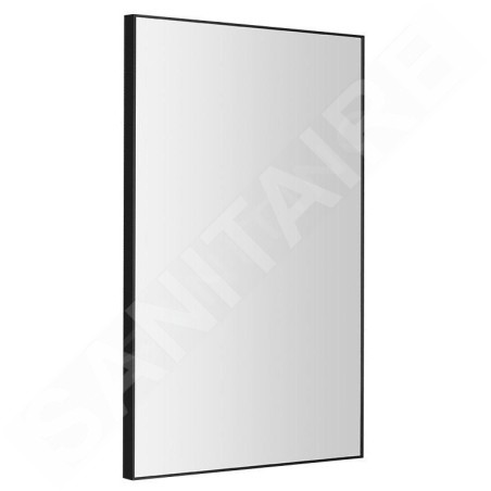 Sapho Miroirs - Miroir Arowana dans un cadre, 500x800 mm, noir mat AWB5080