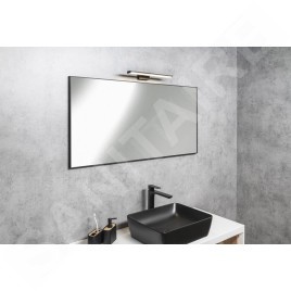 Sapho Miroirs - Miroir Arowana dans un cadre, 500x800 mm, noir mat AWB5080