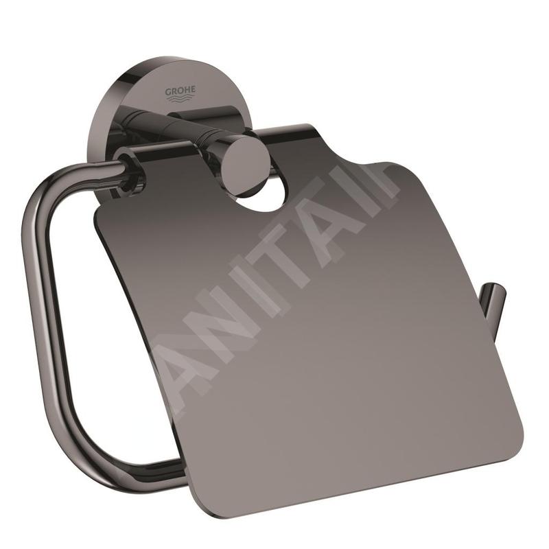 Grohe Essentials - Porte-papier toilette, graphite foncé 40367A01