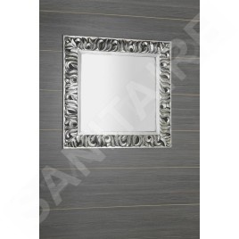 Sapho Miroirs - Miroir Zeegreas dans un cadre, 900x900 mm, argenté IN401