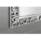 Sapho Miroirs - Miroir Zeegreas dans un cadre, 900x900 mm, argenté IN401 Sapho Miroirs - Miroir Zeegreas dans un cadre, 900x900 mm, argenté IN401