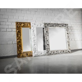 Sapho Miroirs - Miroir Zeegreas dans un cadre, 900x900 mm, argenté IN401