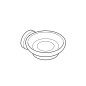 Grohe Essentials - Porte-verre / porte-savon, graphite foncé 40369A01