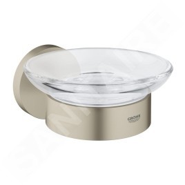 Grohe Essentials - Porte-savon avec avec support, nickel brossé 40444EN1