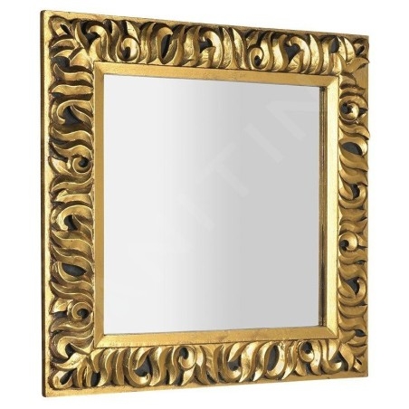 Sapho Miroirs - Miroir Zeegreas dans un cadre, 900x900 mm, doré IN416