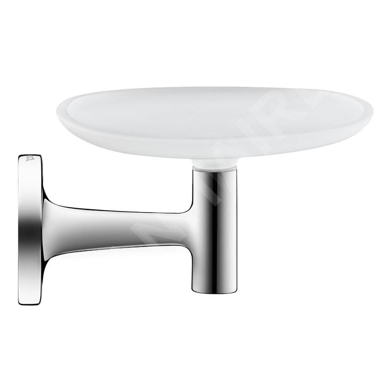 Duravit Starck T - Porte-savon avec support, chrome/verre dépoli 0099331000