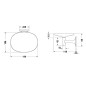 Duravit Starck T - Porte-savon avec support, chrome/verre dépoli 0099331000