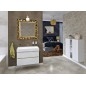 Sapho Miroirs - Miroir Zeegreas dans un cadre, 900x900 mm, doré IN416 Sapho Miroirs - Miroir Zeegreas dans un cadre, 900x900 mm, doré IN416
