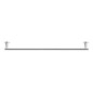Duravit Starck T - Porte-serviettes, longueur 800 mm, chrome 0099431000