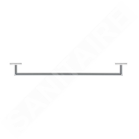 Duravit Karree - Porte-serviettes, longueur 600 mm, chrome 0099591000