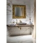 Sapho Miroirs - Miroir Zeegreas dans un cadre, 900x900 mm, doré IN416 Sapho Miroirs - Miroir Zeegreas dans un cadre, 900x900 mm, doré IN416