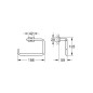 Grohe Essentials Cube - Porte-serviettes, supersteel 40510DC1