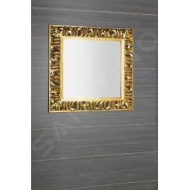 Sapho Miroirs - Miroir Zeegreas dans un cadre, 900x900 mm, doré IN416