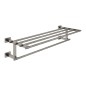 Grohe Essentials Cube - Porte-serviettes, Hard Graphite brossé 40512AL1