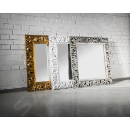 Sapho Miroirs - Miroir Zeegreas dans un cadre, 900x900 mm, doré IN416