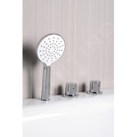 Sapho Robinetterie - Mitigeur thermostatique sur bord de baignoire, installation 2 trous, chrome TH100