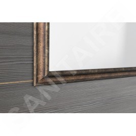 Sapho Miroirs - Miroir Romina dans un cadre, 680x880 mm, patine bronze NL397