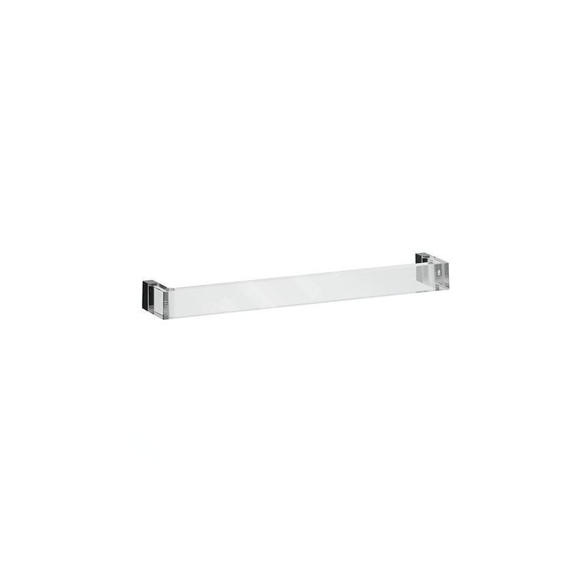 Laufen Kartell - Porte-serviettes 450 mm, chrome/cristal transparent H3813310840001